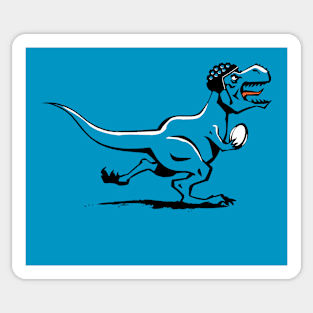 Rugby Dinosaur Sticker